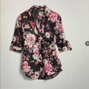 Fortune + Ivy Christelle Button Down Blouse